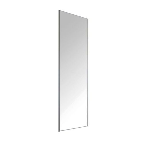 Vantail Optimum OPTISSIMES H.250 x L.60,8 cm miroir profil gris