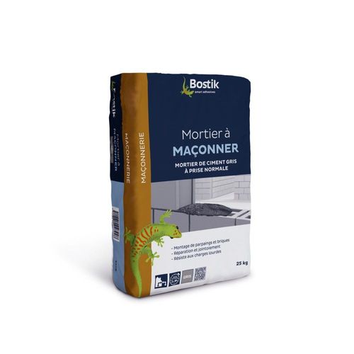 Mortier à maçonner Bostik 25 kg