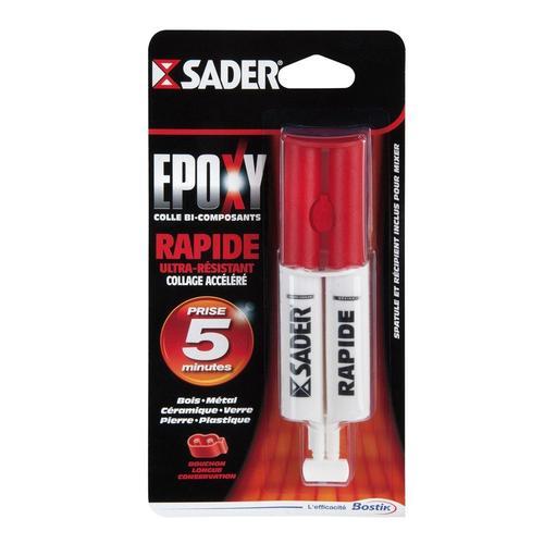 Colle epoxy rapid 25 ml Sader