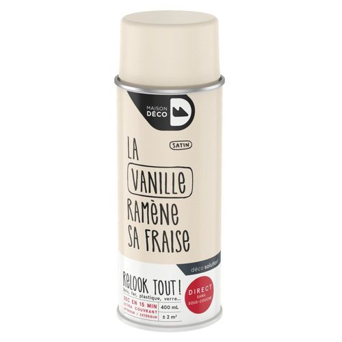 Peinture aérosol Maison Deco beige