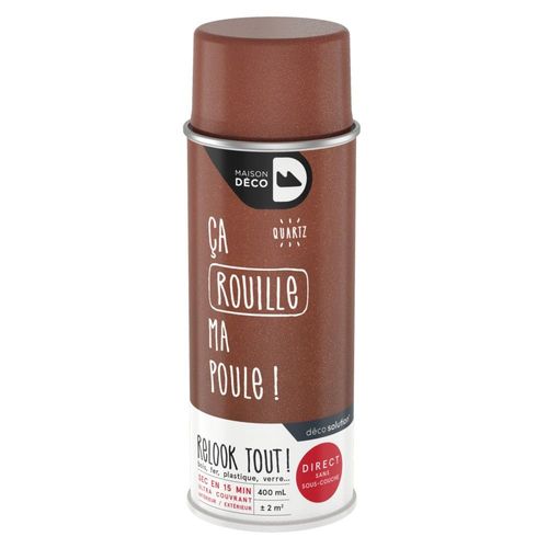 Peinture aérosol Maison Deco rouille