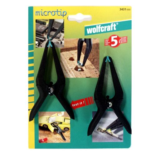 Pinces à ressort de précision Wolfcraft