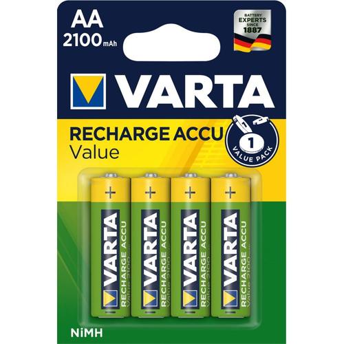Varta Rechargable Accu - Batterie 4 x type AA - NiMH - (rechargeables) - 2100 mAh