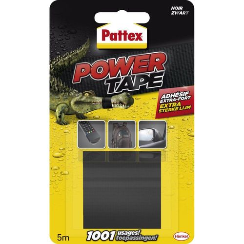 Adhésif Réparation PATTEX Power Tape Noir 5m