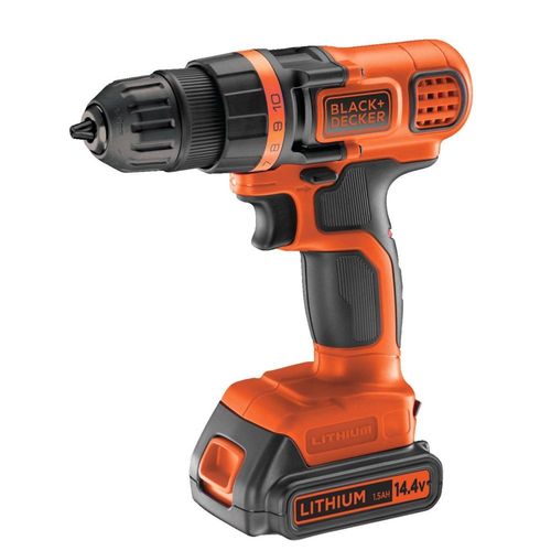 Perceuse sans fil Lithium Black & Decker 14.4 V + 20 Accessoires