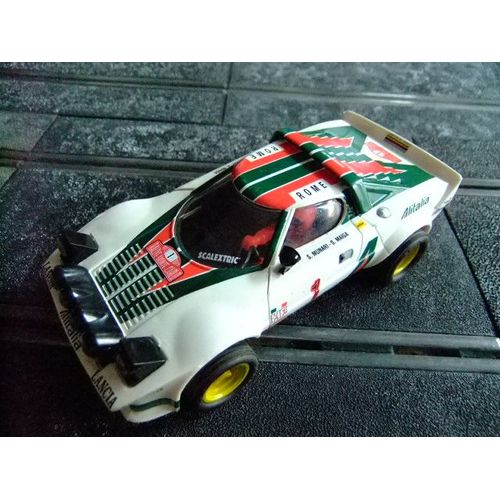Scalextric Lancia Stratos Blanco 1 S. Munari - S. Maiga-Scalextric