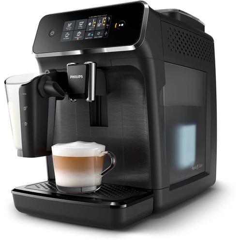 Philips Series 2200 EP2230 - Machine à café automatique avec buse vapeur "Cappuccino" - 15 bar - noir mat