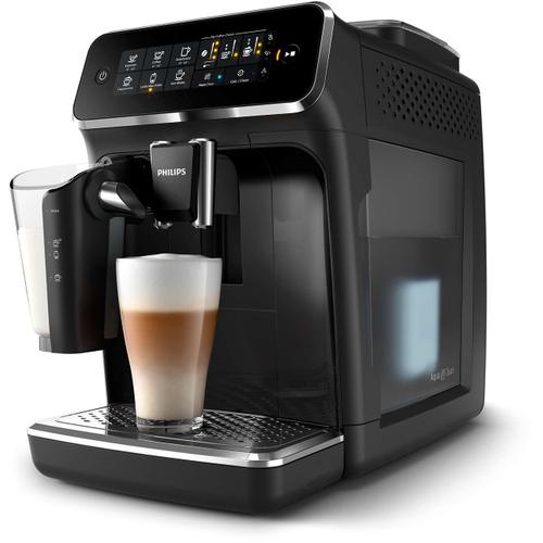 Philips 3200 series EP3241 - Machine à café automatique avec buse vapeur "Cappuccino" - 15 bar - Noir brillant
