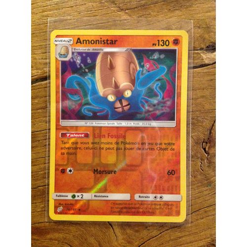 Amonistar Reverse 76/181 Série Soleil Et Lune Duo De Choc