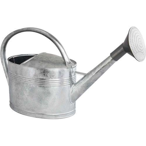 Arrosoir en acier galvanisé à chaud avec pomme 10 litres