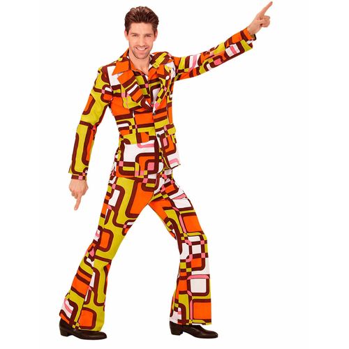 Déguisement Groovy Géométrique Années 70 Homme Large