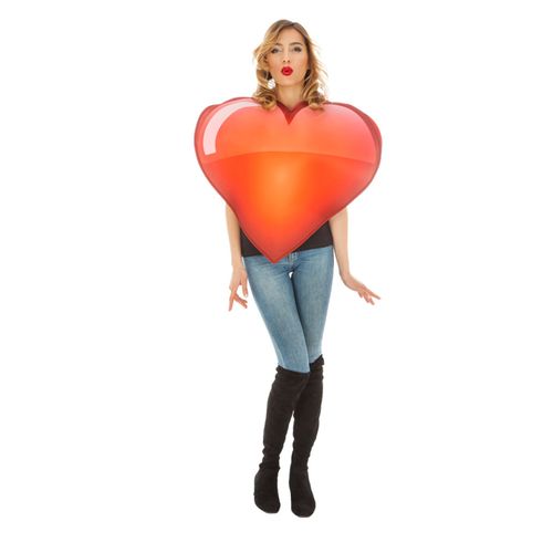 Déguisement Emoji Coeur Adulte