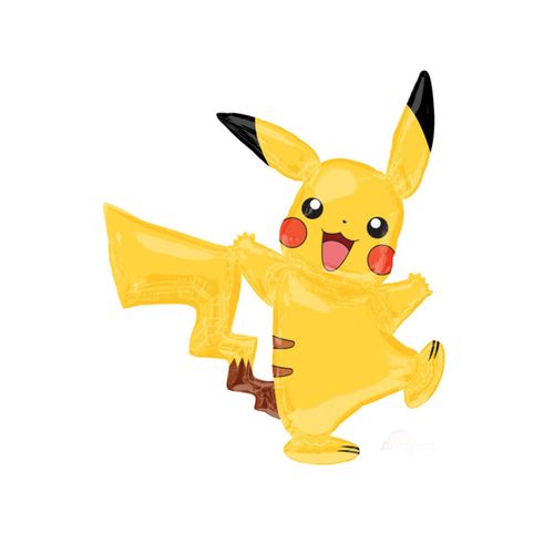 Ballon Aluminium Pikachu Pokémon 132 X 144 Cm