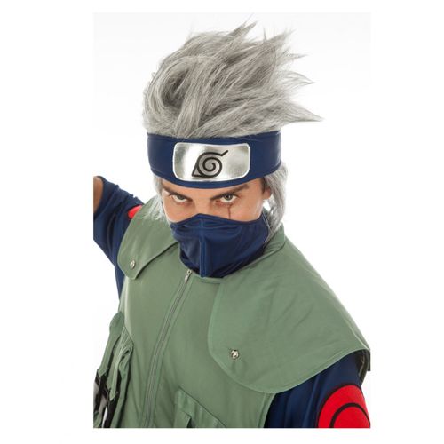 Perruque Kakashi Hatake Naruto Adulte Taille Unique