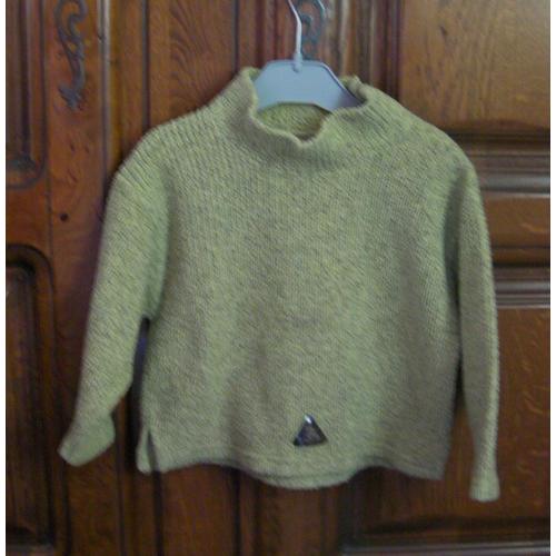 Pull Vert 3 Pommes - Taille 3 Ans