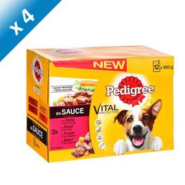 Pochette De Plat En Sauce Pour Chien 12 X 100g -4