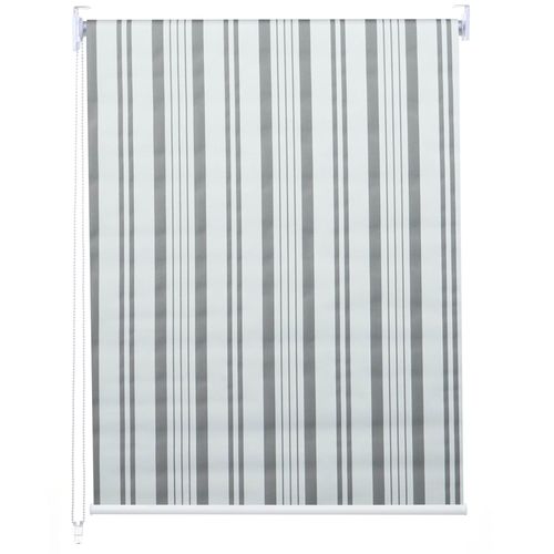 Store À Enrouleur Pour Fenêtres, Hwc-D52, Avec Chaîne, Avec Perçage, Isolation, Opaque, 100 X 230   Gris/Blanc