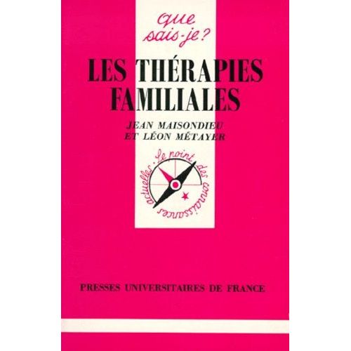 Les Therapies Familiales - 2ème Édition