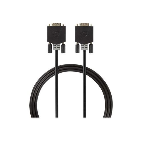 Nedis - Câble VGA - HD-15 (VGA) (M) pour HD-15 (VGA) (M) - 2 m - moulé, vis moletées - anthracite
