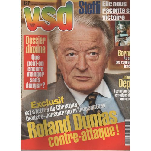 Vsd N°1137 Roland Dumas