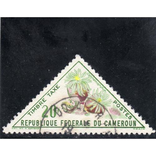 Timbre-Taxe Du Cameroun (Fleur)