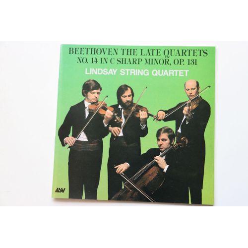 Beethoven The Late Quartet - Lindsay String Quartet - N ° 14 / Op 131