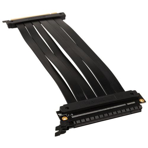 PHANTEKS 300mm PCI-E x16 Riser Flachband-Kabel mit 180-Grad-Adap