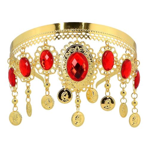 Tour De Tête Oriental Rubis Doré Adulte
