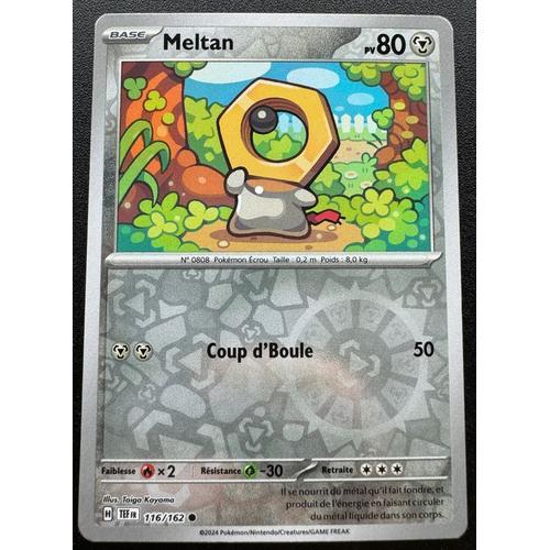 Carte Pokemon Meltan Reverse 0116/162 - Ev5 Forces Temporelles