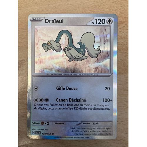 (2229) Draïeul 138/162 Pokemon 