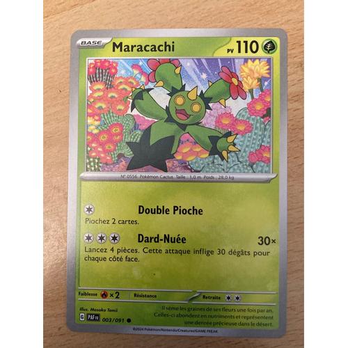 (2261) Maracachi 3/91 Pokemon 