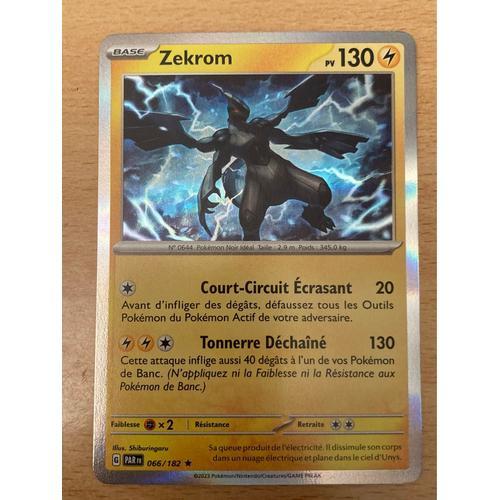 (2222) Zekrom 66/182 Pokemon 