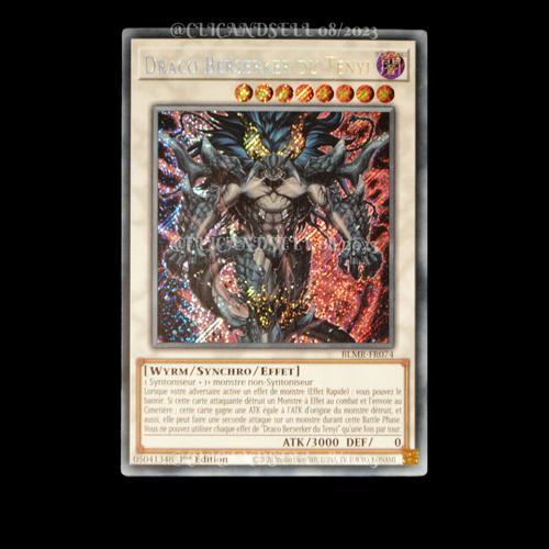 Yu Gi Oh Blmr Fr074 Draco Berserker Du Tenyi Secrète Rare