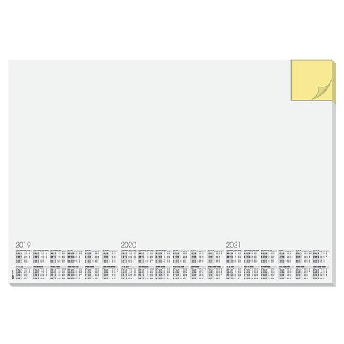 Sigel Sous-Main Bloc Papier "Mémo", 595 X 410 Mm