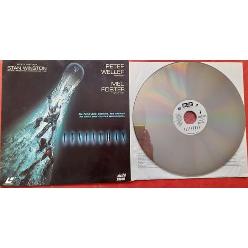 5 Films Laserdisc : Leviathan, Volte Face, L'ombre Et La Proie, Le Scorpion Rouge, Le Pic De Dante Voir Photos Et Descriptifs