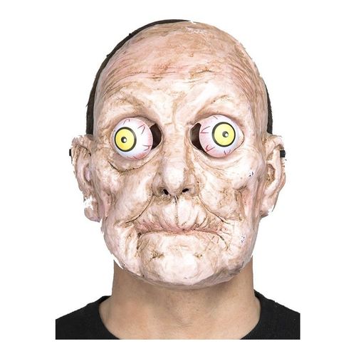 Masque De Vieux Avec Des Grands Yeux (Taille Unique Adulte)