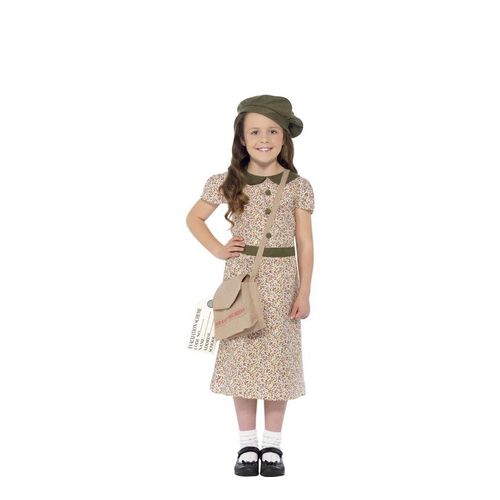 Déguisement D?Étudiante Victorienne Imprimée Pour Fille (Taille 10-12a)