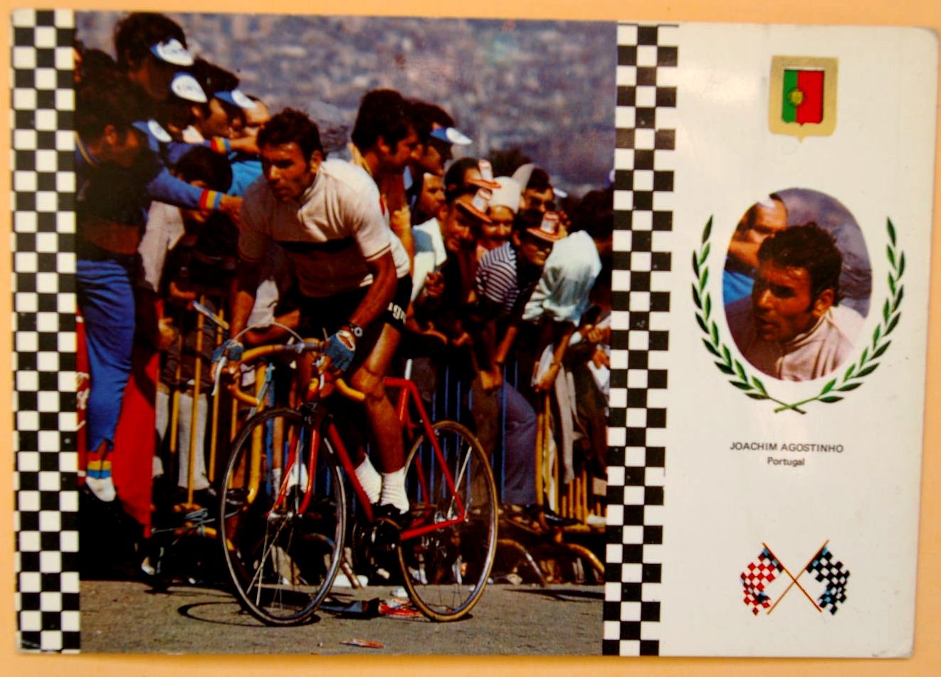 CYCLISME : carte postale JOACHIM AGOSTINHO d'occasion  