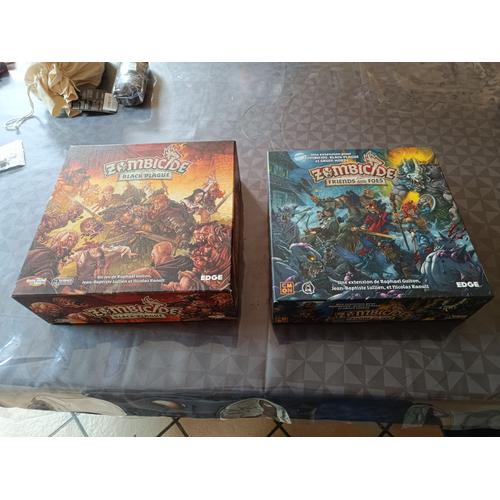 Lot Zombicide Black Plague + Extension + Special Guest