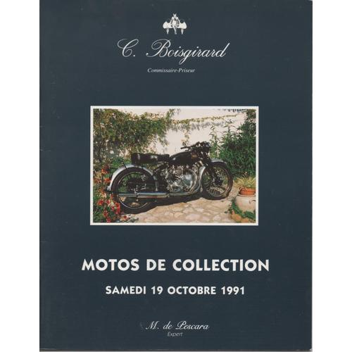 Catalogue De Vente Aux Enchères: Motos De Collections (Mv, Honda, Ducati, Suzuki, Laverda, Triumph, Kawasaki, Bsa, Matchless, Yamaha, Norton, Moto Guzzi, Magnat Debon, Rumi...) 0