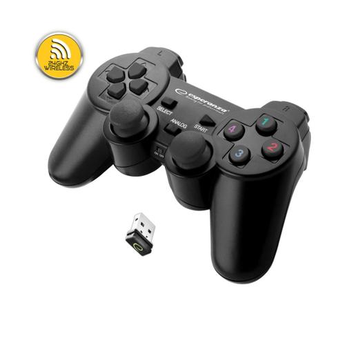 Manette Sans Fil Pour Sony Playstation 3 Ps3 Et Pc - 2.4 Ghz