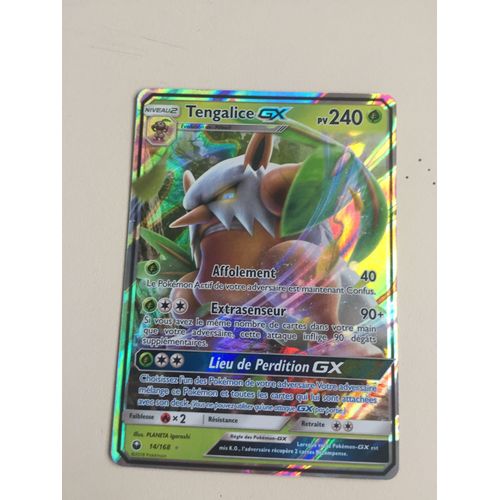 Carte Pokémon Tengalice Gx 14/168