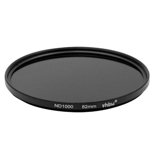 vhbw Filtre gris ND à densité neutre ND1000 82mm pour appareil photo analogue ou numérique