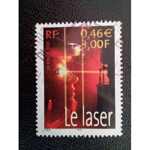 Timbre France Yt 3424 Science: Le Laser 2001 ( 2412 )