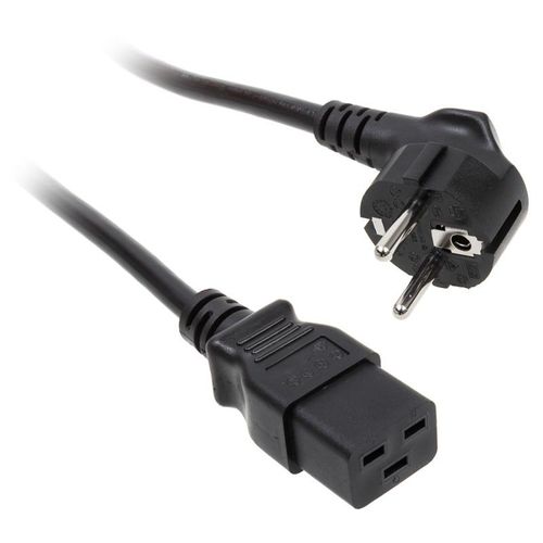 Kolink Premium-Netzkabel SchuKo auf KaltgerÃ?testecker C19 - 1,8m