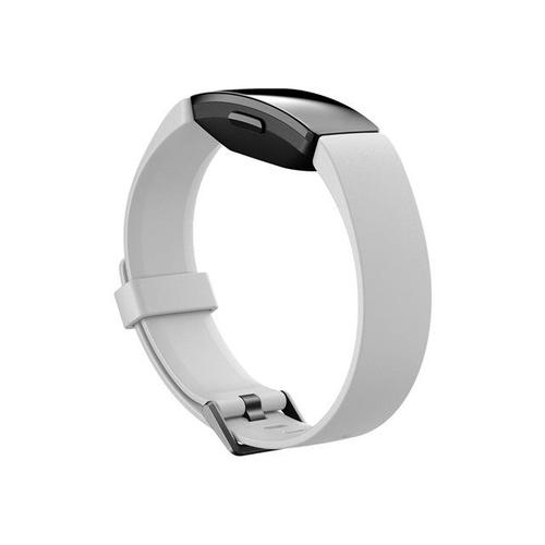 Fitbit Inspire Hr - Noir - Suivi D'activités Avec Bande - Silicone - Blanc - Taille De Bande 140-220 Mm - S/L - Monochrome - Bluetooth - 20 G