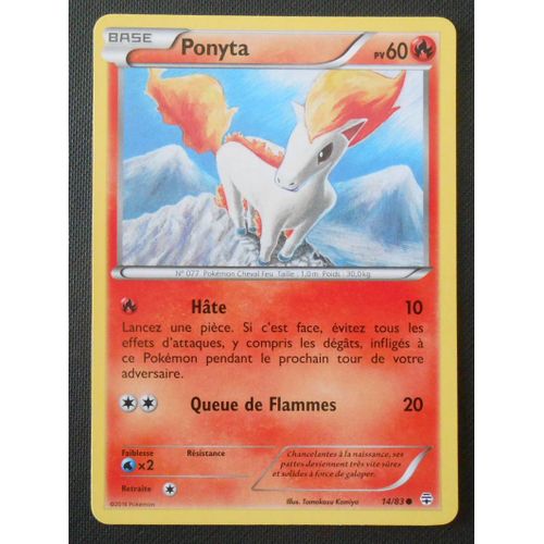 Ponyta 14/83 + Galopa 15/83 - Générations