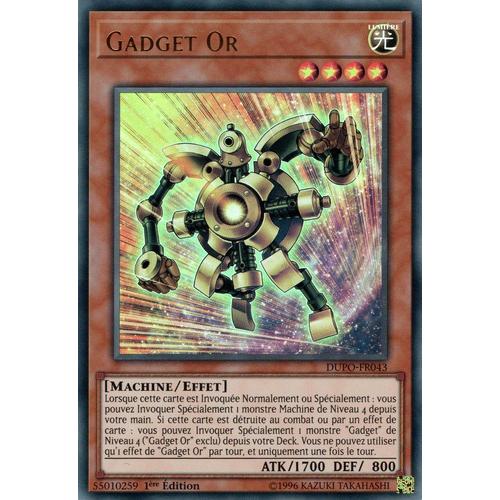 Yu-Gi-Oh! - Dupo-Fr043 - Gadget Or - Ultra Rare