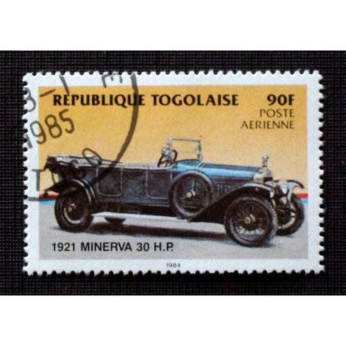 Theme Transport - Timbre Oblitéré Du Togo - Poste Aérienne N° 524 (Ref : Ttr-17)