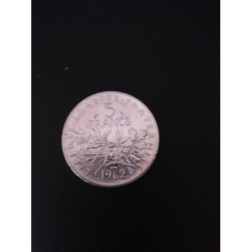 Piece De 5 Francs Argent Semeuse 12 Grs Tbe